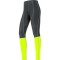 Gym Legging (Matte Black & Green )